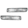 LH+RH Clear Front Indicators for Toyota Landcruiser 80 Series 90-97 Left Right