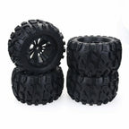 Set of 4 Wheels Tires for HPI Savage XS TM Flux Racing (1/10)