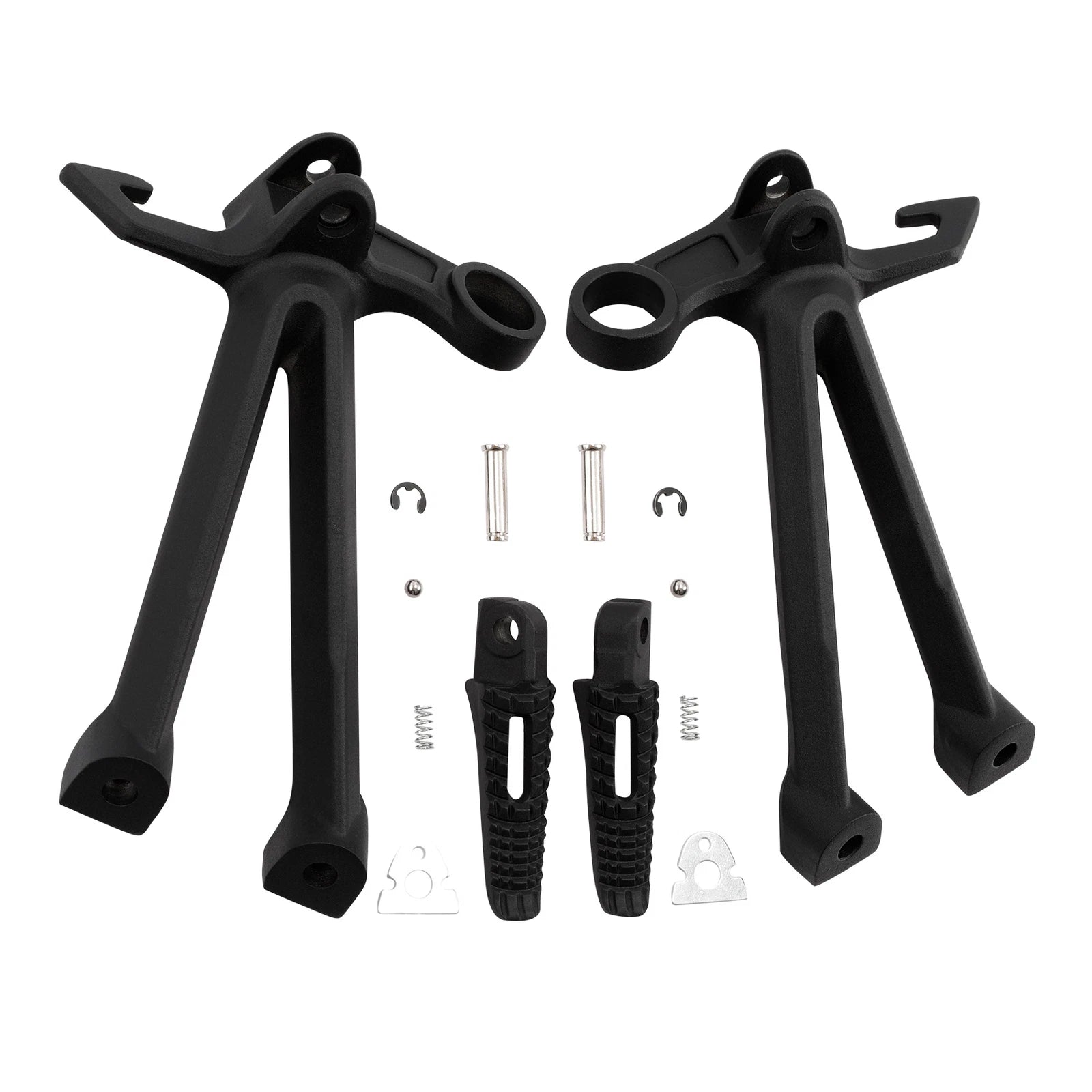 Passenger Footrest Footpegs Bracket for Suzuki GSXR1000 (2007–2008) Sand Black