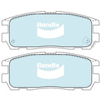 4WD Rear Disc Brake Pad Set for Isuzu MU UCS55 UCS69 (1990-1996)