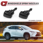 2X Windshield Washer Nozzle for Chevrolet Silverado 1500 Suburban (No.23181646)