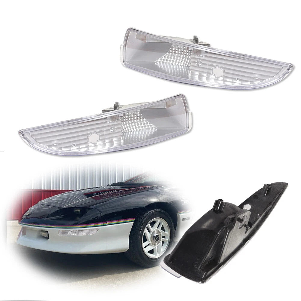 Signal Lights for Chevy Camaro (1993–2002) Clear Driver & Passenger Sides