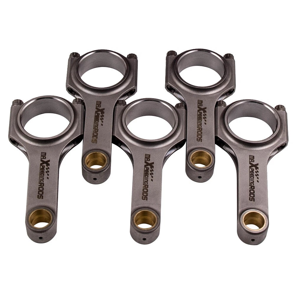 5PCS H-Beam Connecting Rods & ARP Bolts for Volvo 850 C70 T5 (1993–2000)