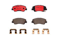 Front Ceramic Disc Brake Pad Set for Hyundai Accent, Kia Rio (2006–2011)
