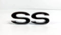 Fender Emblem Chrome Black Replacement for 1969–1972 Chevrolet El Camino