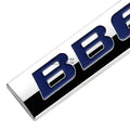 3D Polished Blue Lettering Badge for Bumper Sticker (BB6)