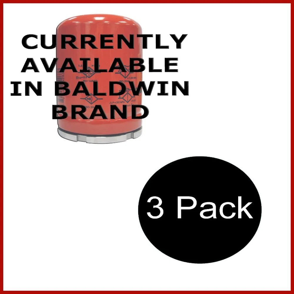 3X Fuel Filter for Baldwin P7103