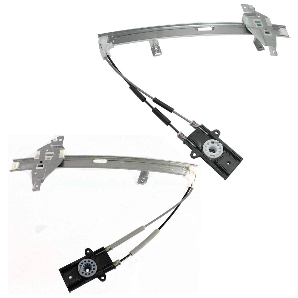 Window Regulators Set of 2 for Oldsmobile Front Driver & Passenger Side