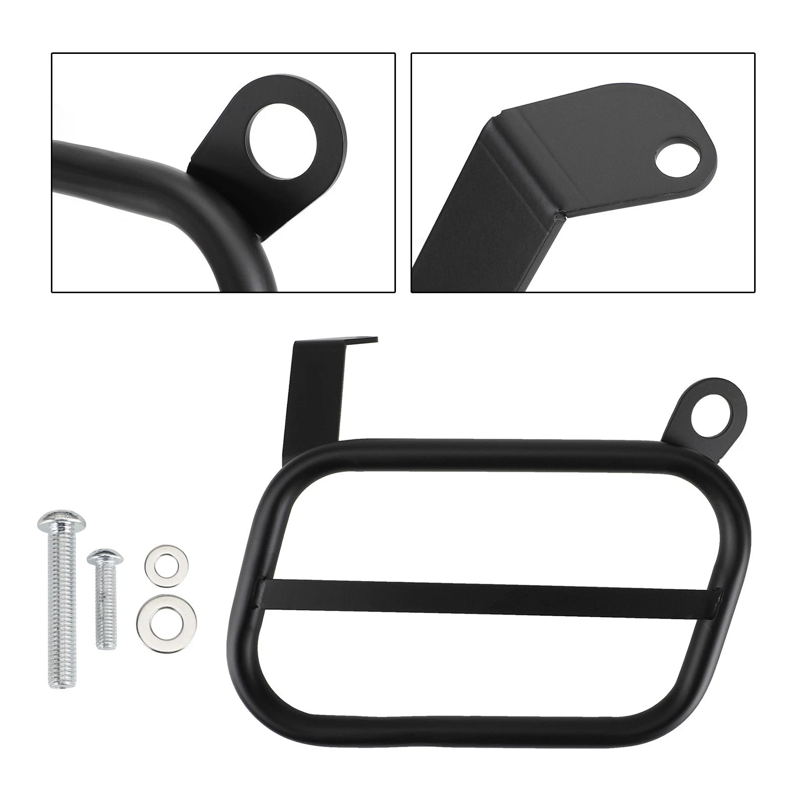 Right Black Saddlebag Support Mounting Bracket for BMW R9T (2014–2022)