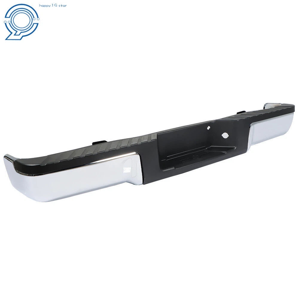 Steel Rear Step Bumper Assembly for Ford F150 (2009–2014) Chrome