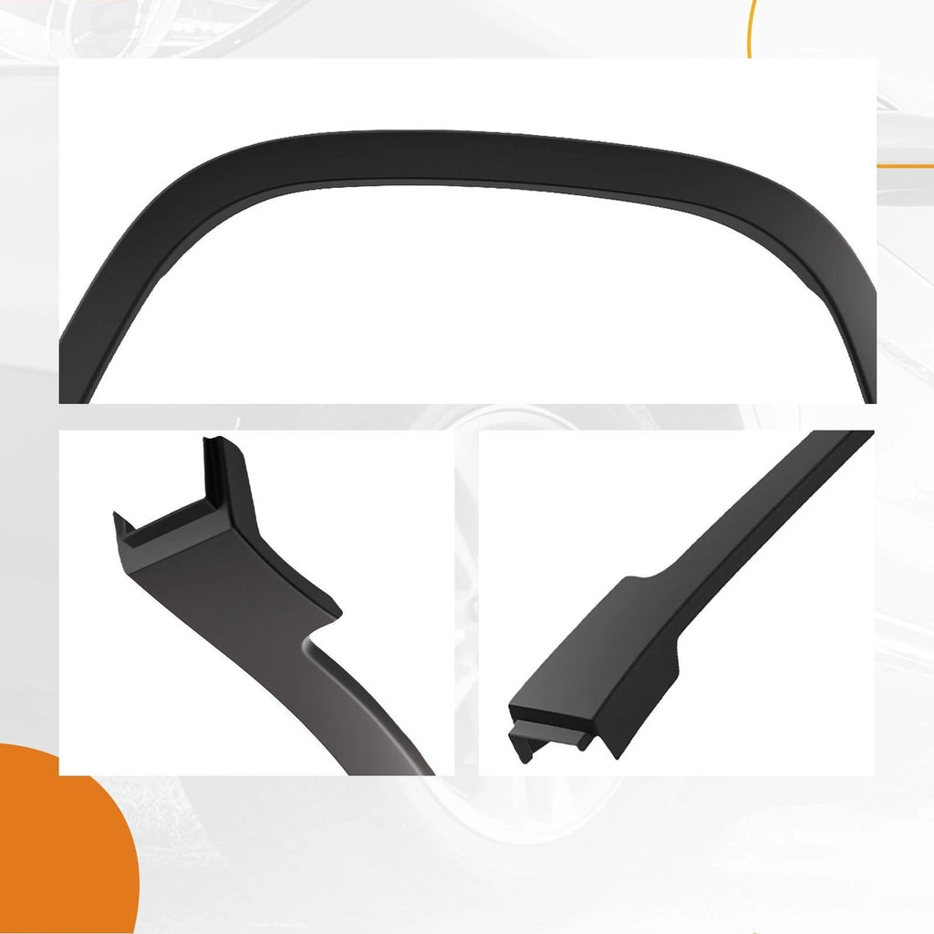 Front RH Fender Trim for Jeep Cherokee (2019–2023) 68315994AD, Black