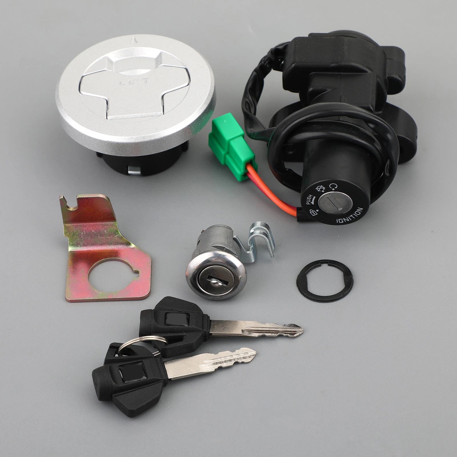 Ignition Switch & Fuel Gas Cap Lock Set for Suzuki GSX150 GIXXER155 (2016–2018)