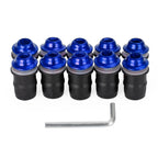 10 Pack M5x16 Windshield Screen Screw Bolts for Motorcycle