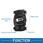 Headlight Switch Plastic Black for BMW 1 Series E82 (2007-2013)