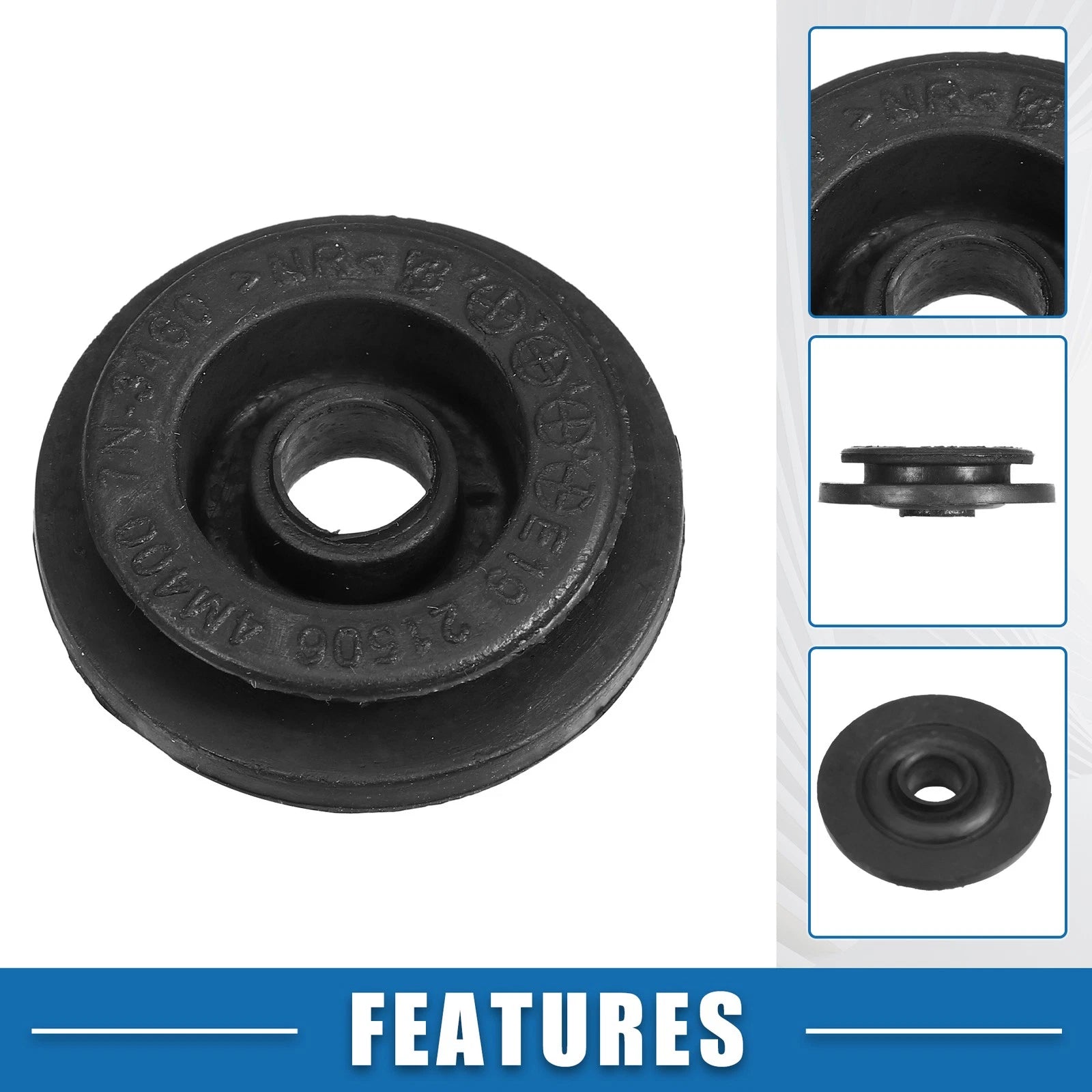 Set of 2 Radiator Mount Bushings for Nissan Altima Murano Rogue (21506-4M400)