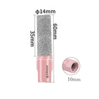 Set of 5 Diamond Core Drill Bits for Tile Marble Granite Glass Quartz Stone