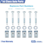 Set of 6 Bed Mounting Bolts for Ford F150, Lincoln Mark LT (2004–2014)