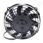 2X 7" Radiator Condenser Cooling Fan for Mustang Jeep Wrangler