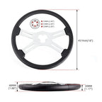 18" Wood Steering Wheel for Classic Truck