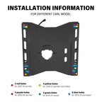 Seat Swivel Base Left for Mercedes-Benz Sprinter/Transit/Promaster (2007–2023)