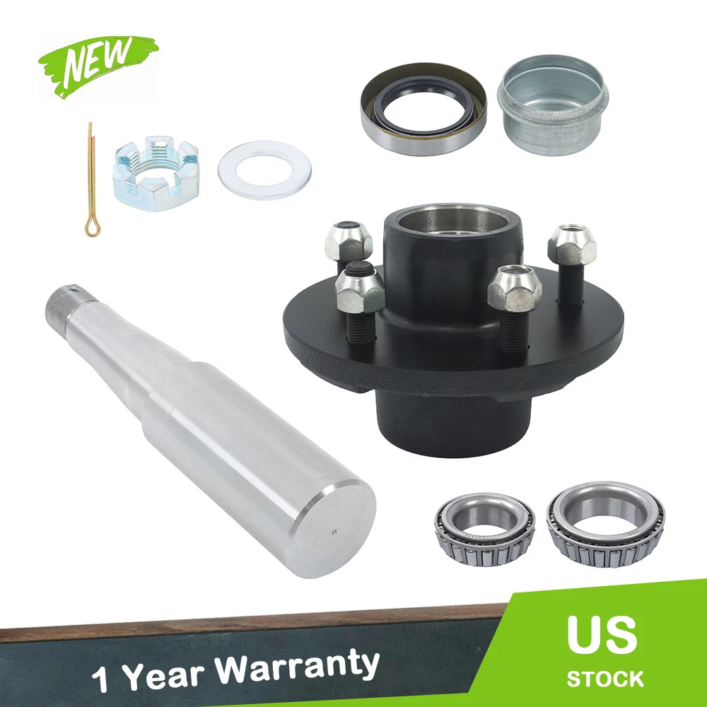 Set of 7 Wheel Hub Kit for 5 x 4.5" Spindle