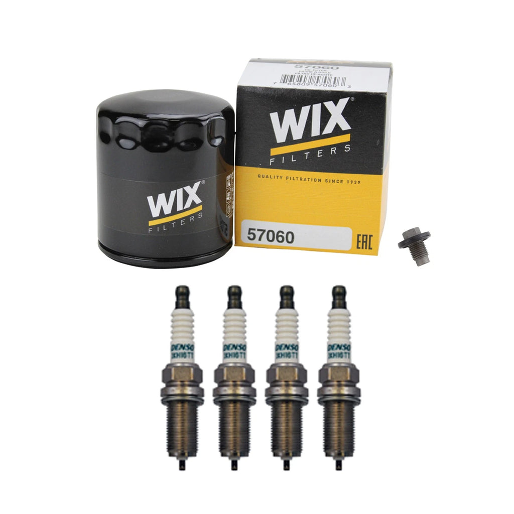 Wix Engine Oil Filter & Denso 4 Iridium TT Spark Plugs for Chrysler 200 (2011–2017)
