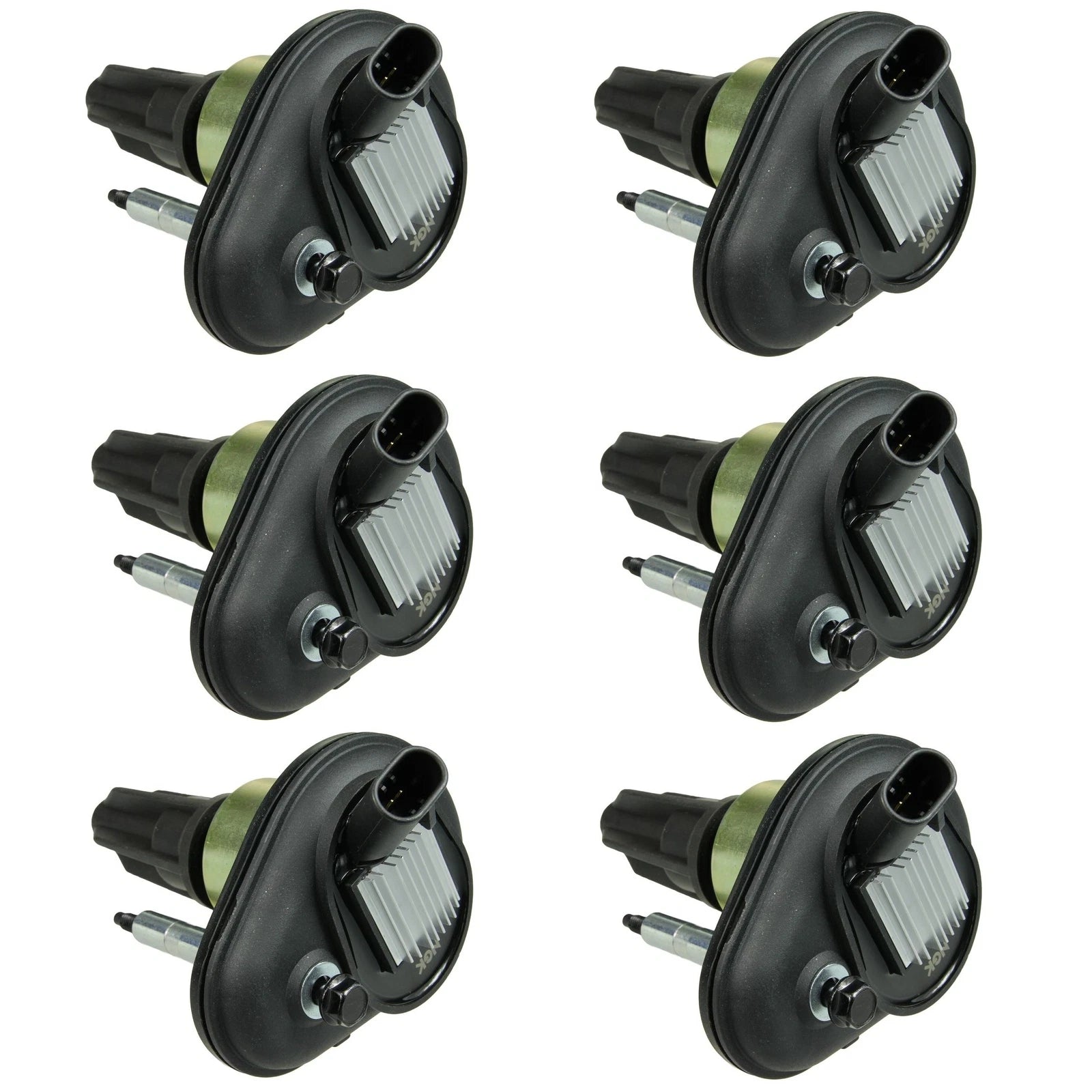 Set of 6 NGK COP Ignition Coils for Buick Chevrolet GMC Isuzu Saab Oldsmobile