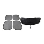 Set of 5 Front Window Sun Shade Visor Cover for Universal Fit