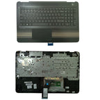Palmrest Touchpad Non-Backlit Keyboard for HP Pavilion 15-AU 15-AW (2016–2017)