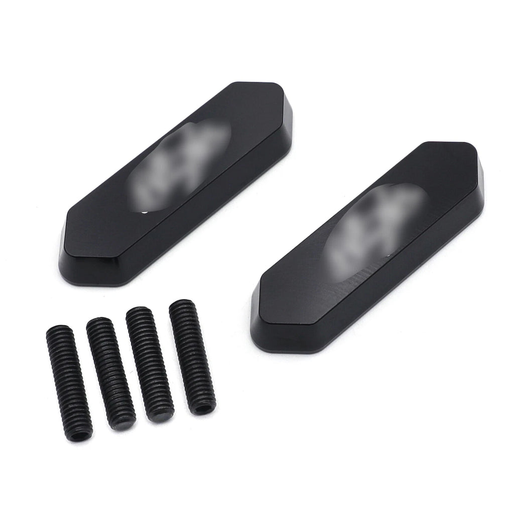 Black Mirror Block Off Base Plate for Kawasaki Ninja ZX-6R (2013–2018) & Ninja 250 (2013–2020)