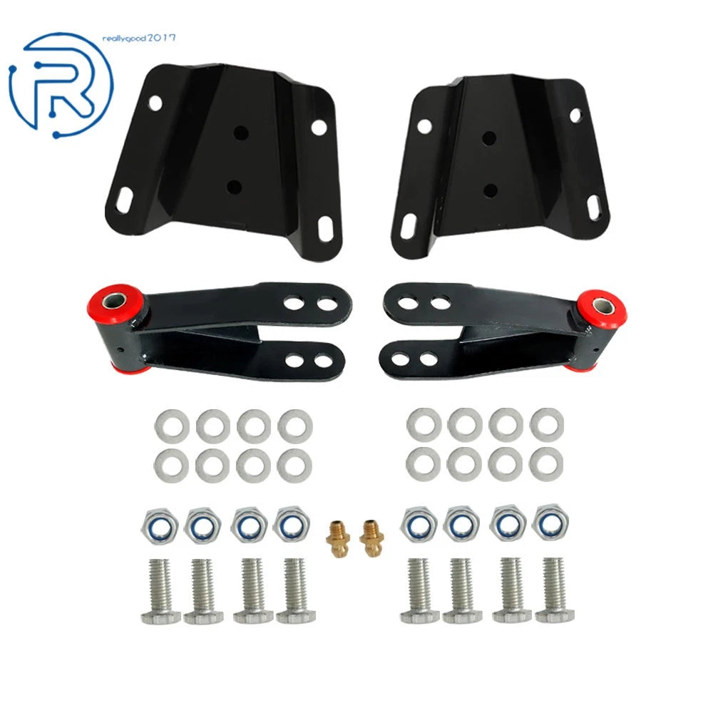 4" Rear Drop Lowering Hanger Shackle Kit for Ford F100 Ranger (1965–1972)