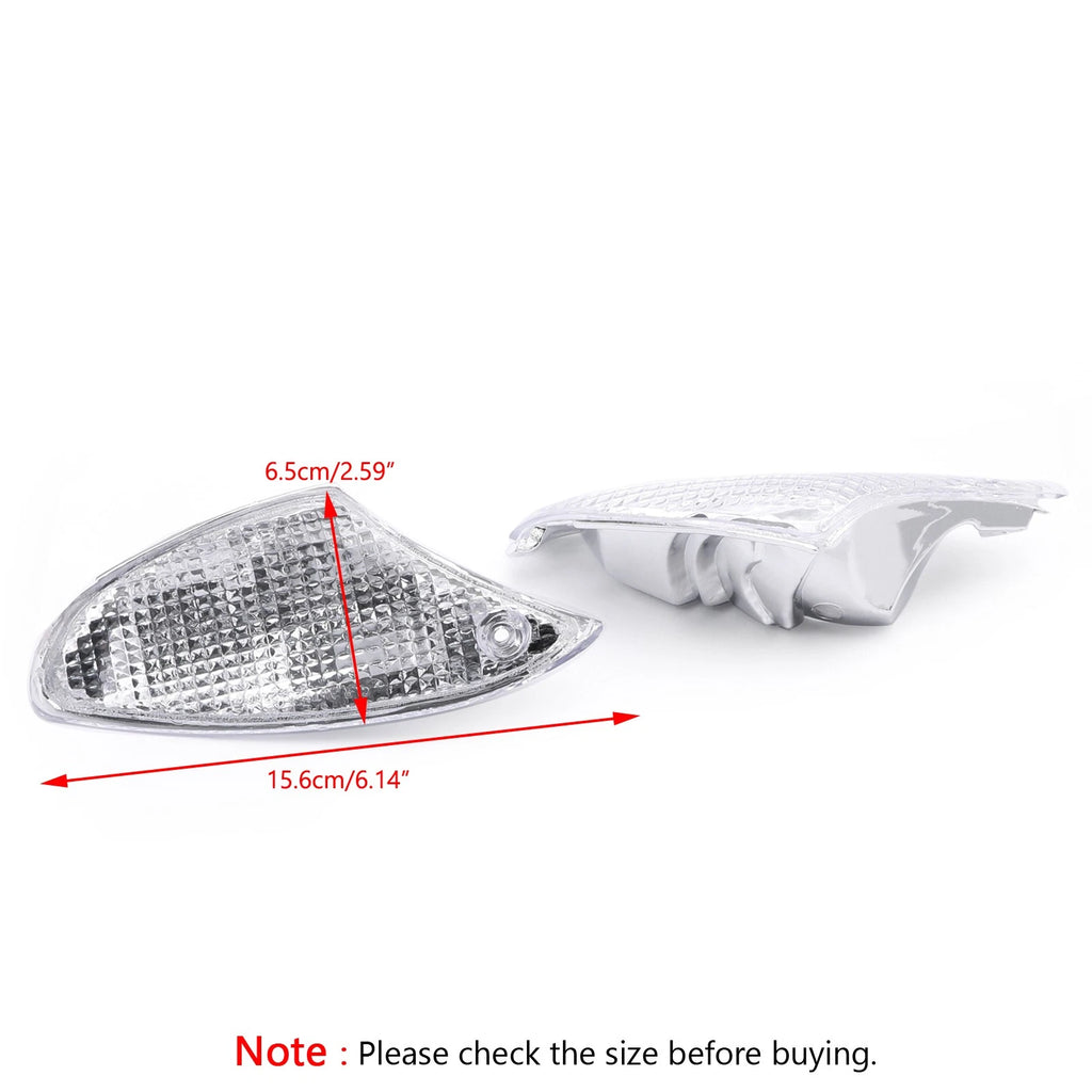 Front Turn Signal Lens for BMW K1200S, K1300S (2003–2016) Clear