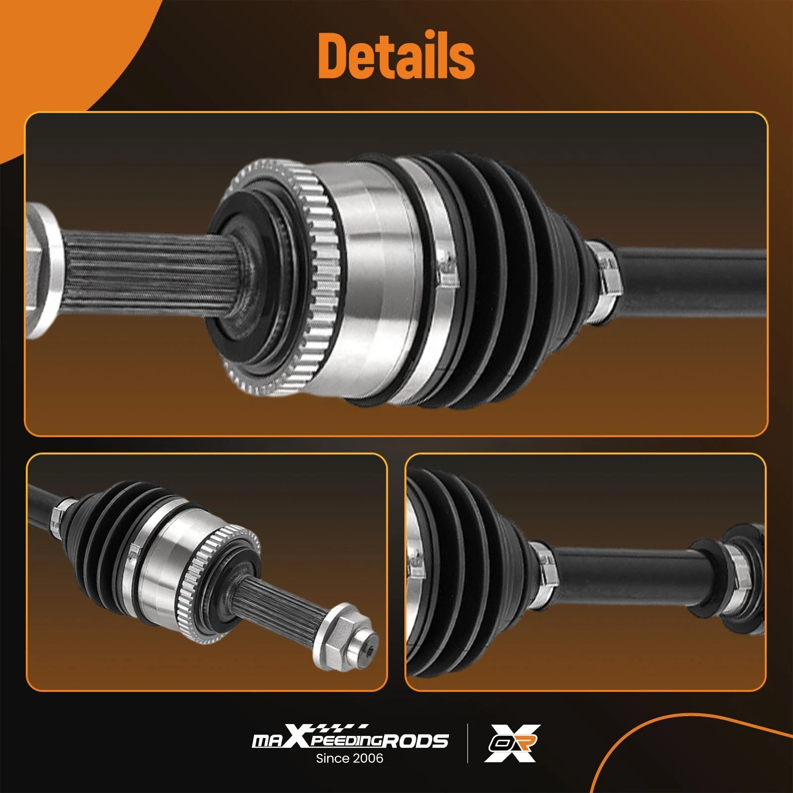 Front CV Axle Shaft Assembly for Hyundai Accent (2012–2017)