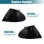 Pair Gray Turn Signal Light for BMW E46 3 Series (1999 - 2001)