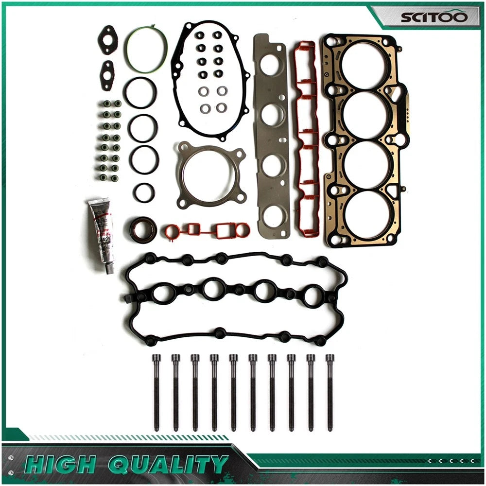 Head Gasket & Bolts Set for Volkswagen Passat 2.0L (2006–2008)