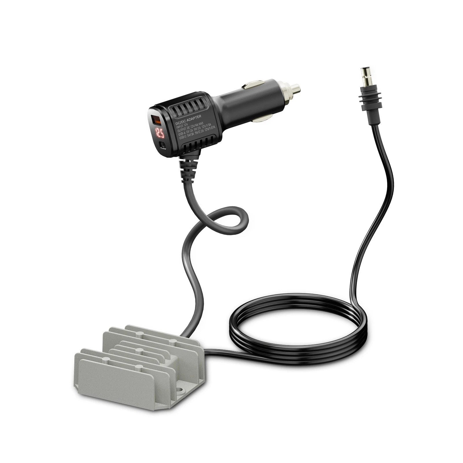 30V 3.5A Power Converter for Cars, Trucks, Marine (12V, 24V)