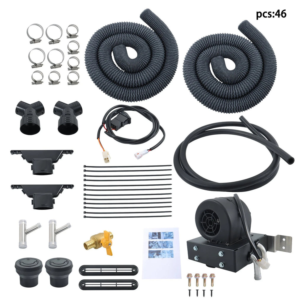 Cab Heater w/Defrost Kit for Yamaha Wolverine RMAX (2020–2024)