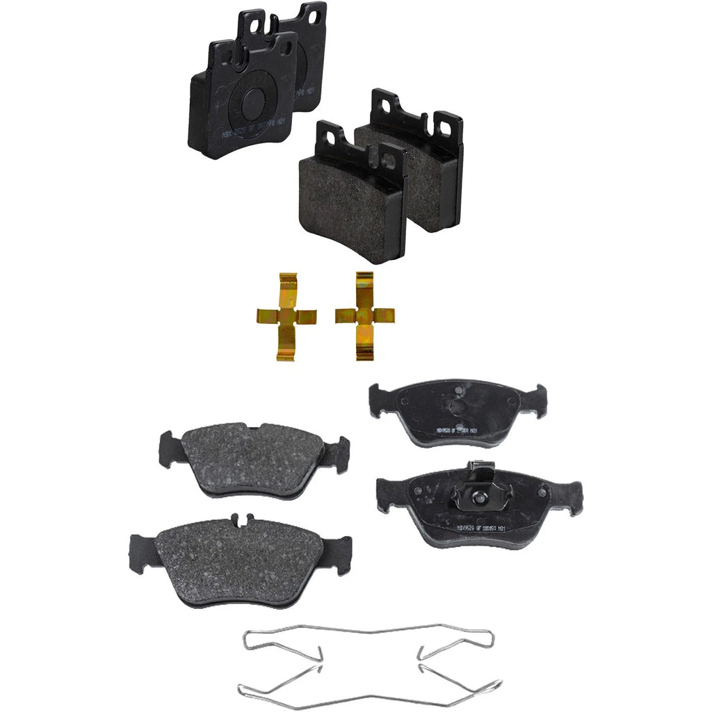 Set of 4 Brake Pads for MB Mercedes C Class (C230, C280)