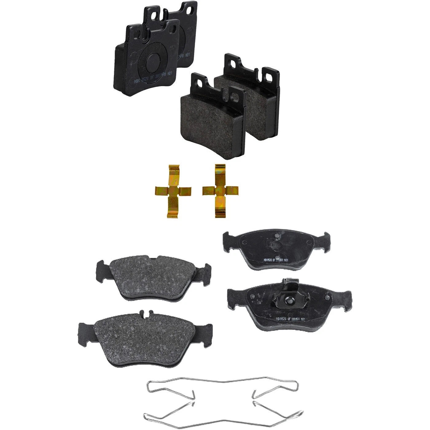 Set of 4 Brake Pads for MB Mercedes C Class (C230, C280)