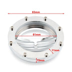 Black Horn Decorative Cover for Universal Bobber (Fits )