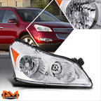 Right Side Headlight Lamp Chrome for Chevy Traverse (2009–2012)