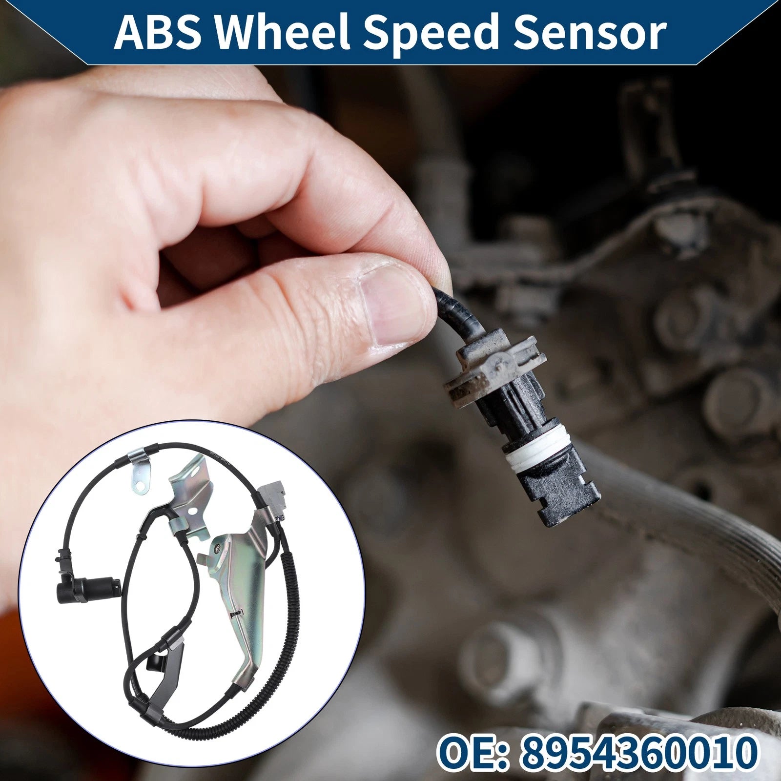 ABS Wheel Speed Sensor No. 8954360010 for Toyota Land Cruiser (1998–2007)