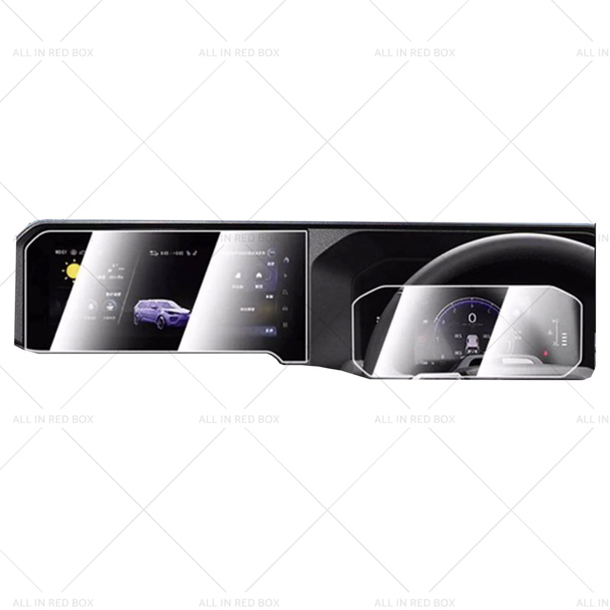 Dashboard Screen Protector for Toyota Prado 250 (2024–2025) Glass Cover
