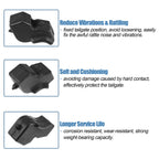 1 Pair Rubber Tailgate Stop Bumper FL3Z-99439A00-B FL3Z-99439A00-A for Ford F150 (2015–2023)