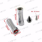 Chrome Foot Peg for Suzuki Intruder 1400/Boulevard S83/Marauder 800 (1998–2004)