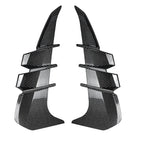 2X Carbon Look Front Side Fender Vent Trim for Toyota GR86 Subaru BRZ (2022–2025)