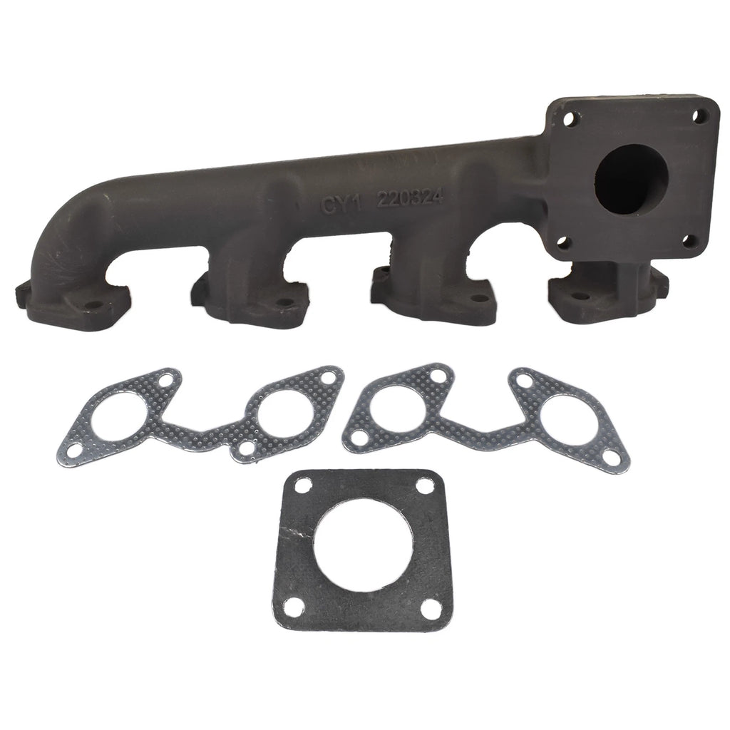 Exhaust Manifold w/Gaskets for Kubota V2203 V2003 V1702 V2403 (1G89612310)