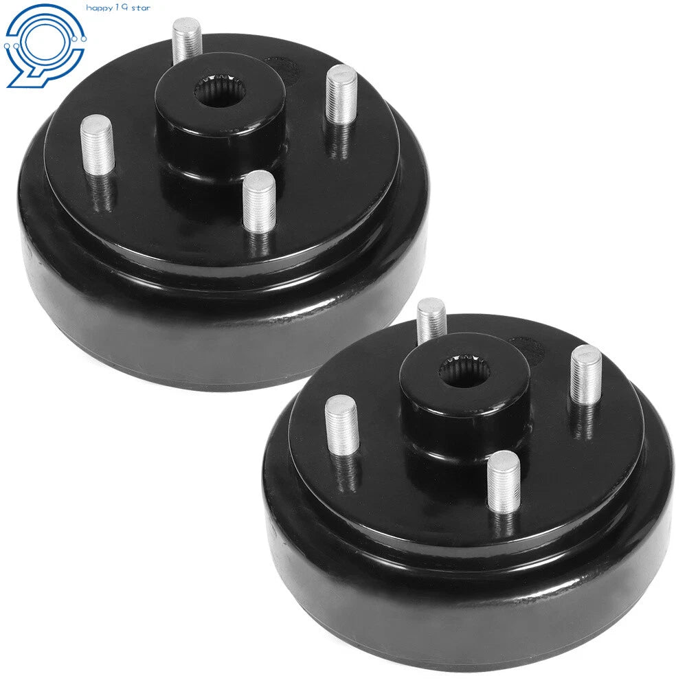 2X Rear Wheel Brake Hub Drum for EZGO TXT Golf Cart (1982–Present)