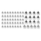 61X Engine Topper Bolt Caps Cover Chrome for Harley Twin Cam FLH (1999-2006)