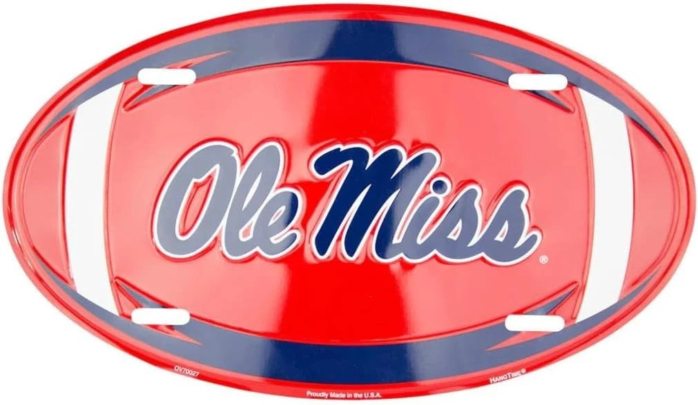 OLE Miss Rebels License Plate for Car Tag (University of Mississippi)